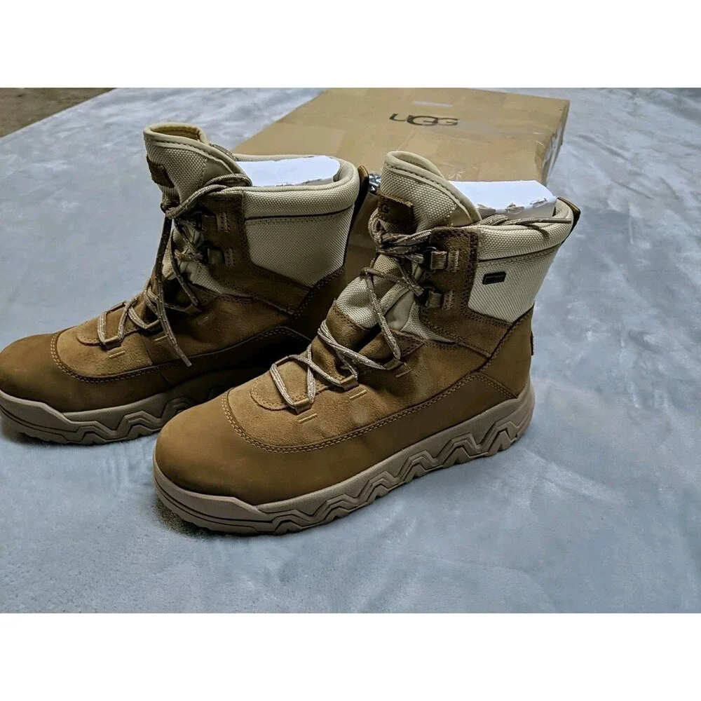 UGG‎ TERRETRAIL HI-TOP WATERPROOF SUEDE SNOW SNEAKER BOOTS, US 9